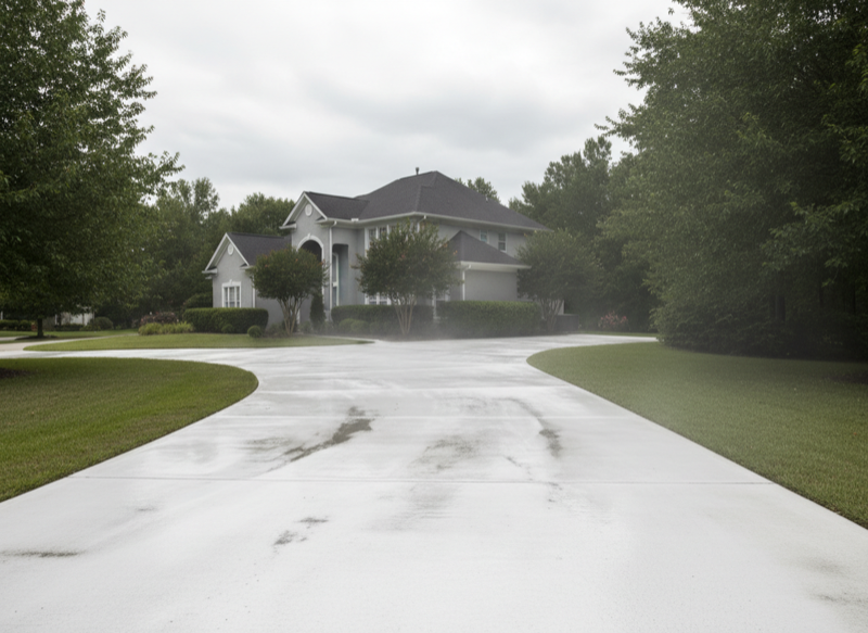 Driveway Restoration — after