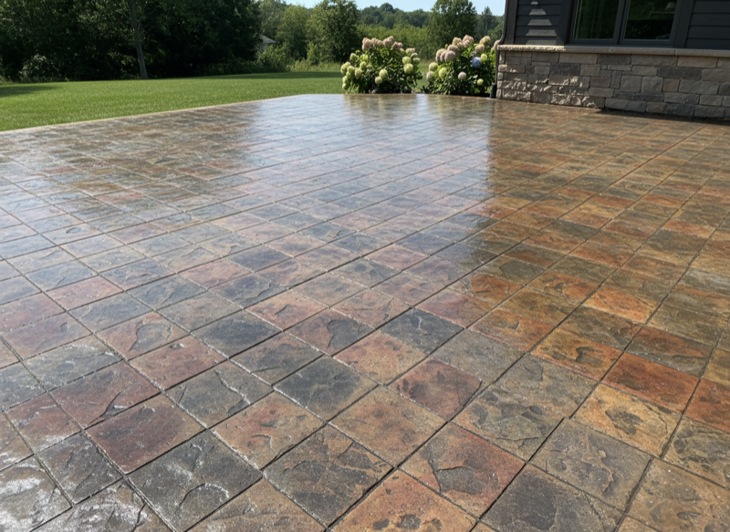 Patio & Deck Cleaning — after